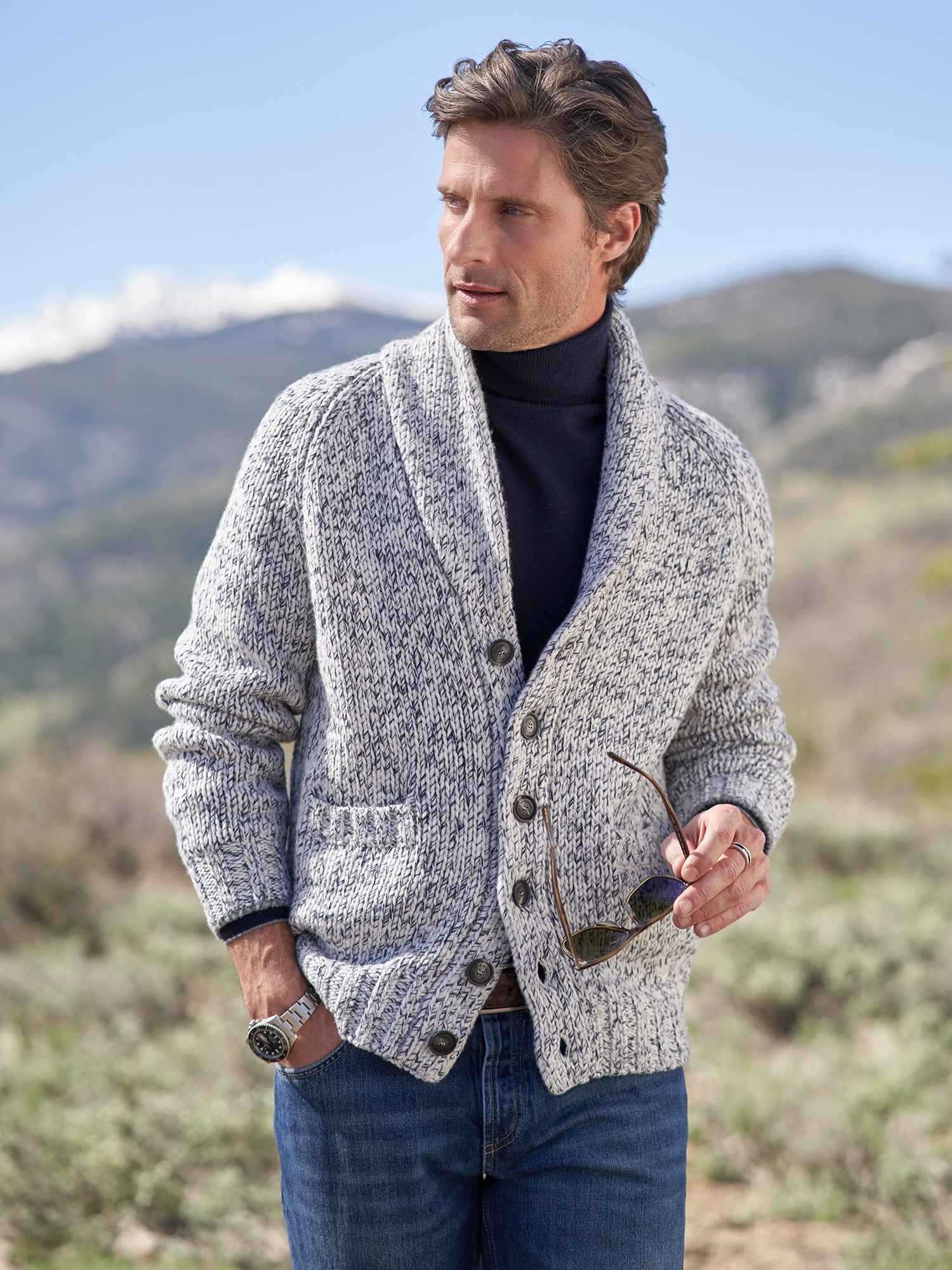 Where to get shawl collar cardigans?