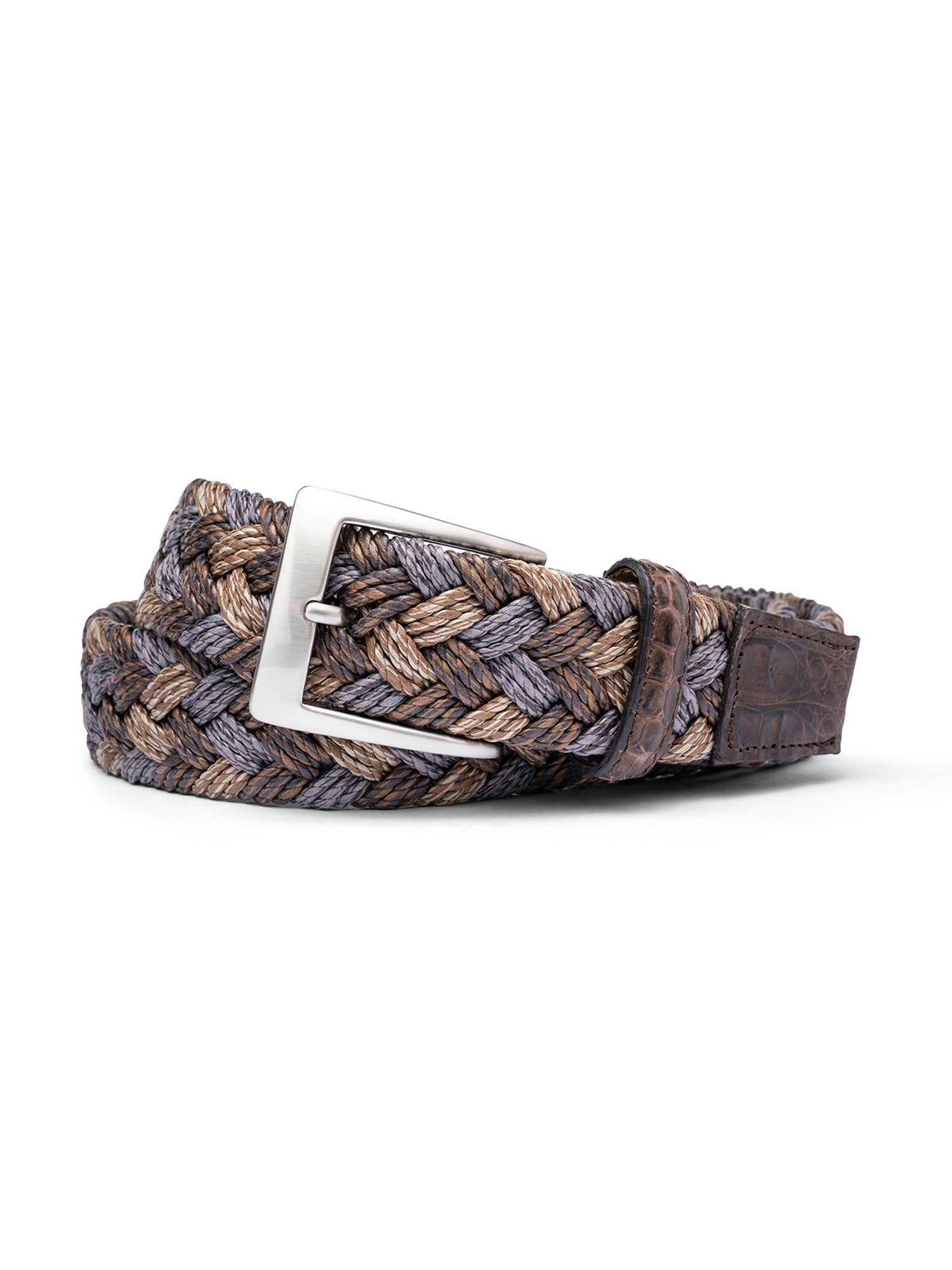 Woven Belt With Croc Tabs – Gorsuch