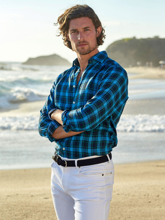 NAVY/TURQUOISE