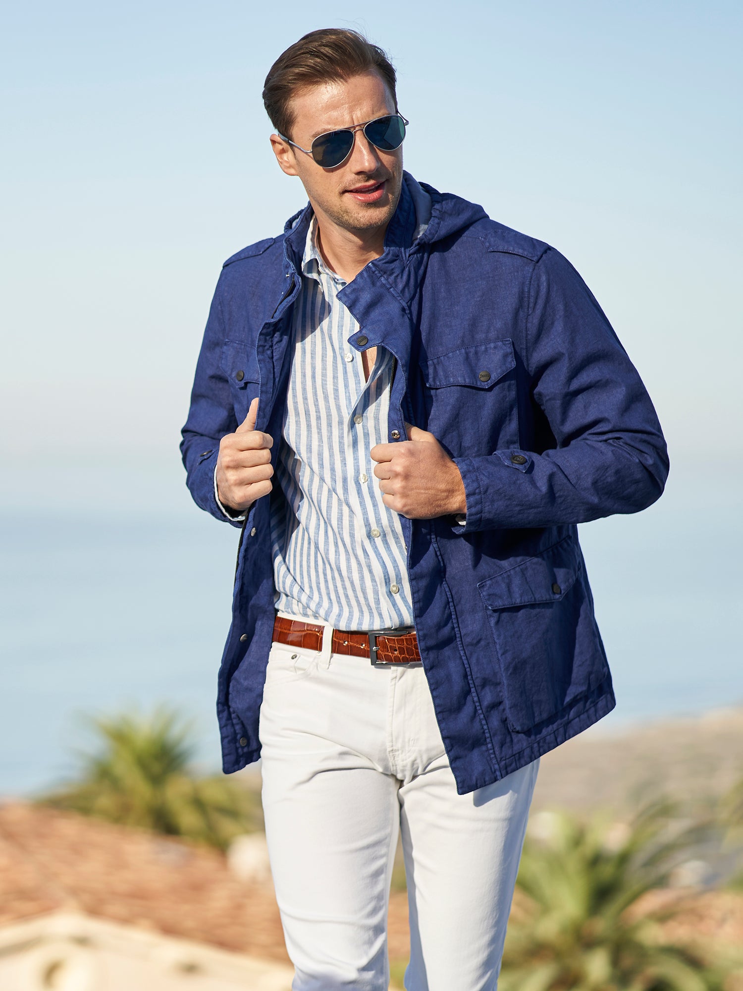 【SCENERITY】Linen field jacket The Linen Field Jacket: A Re-Invented Classic