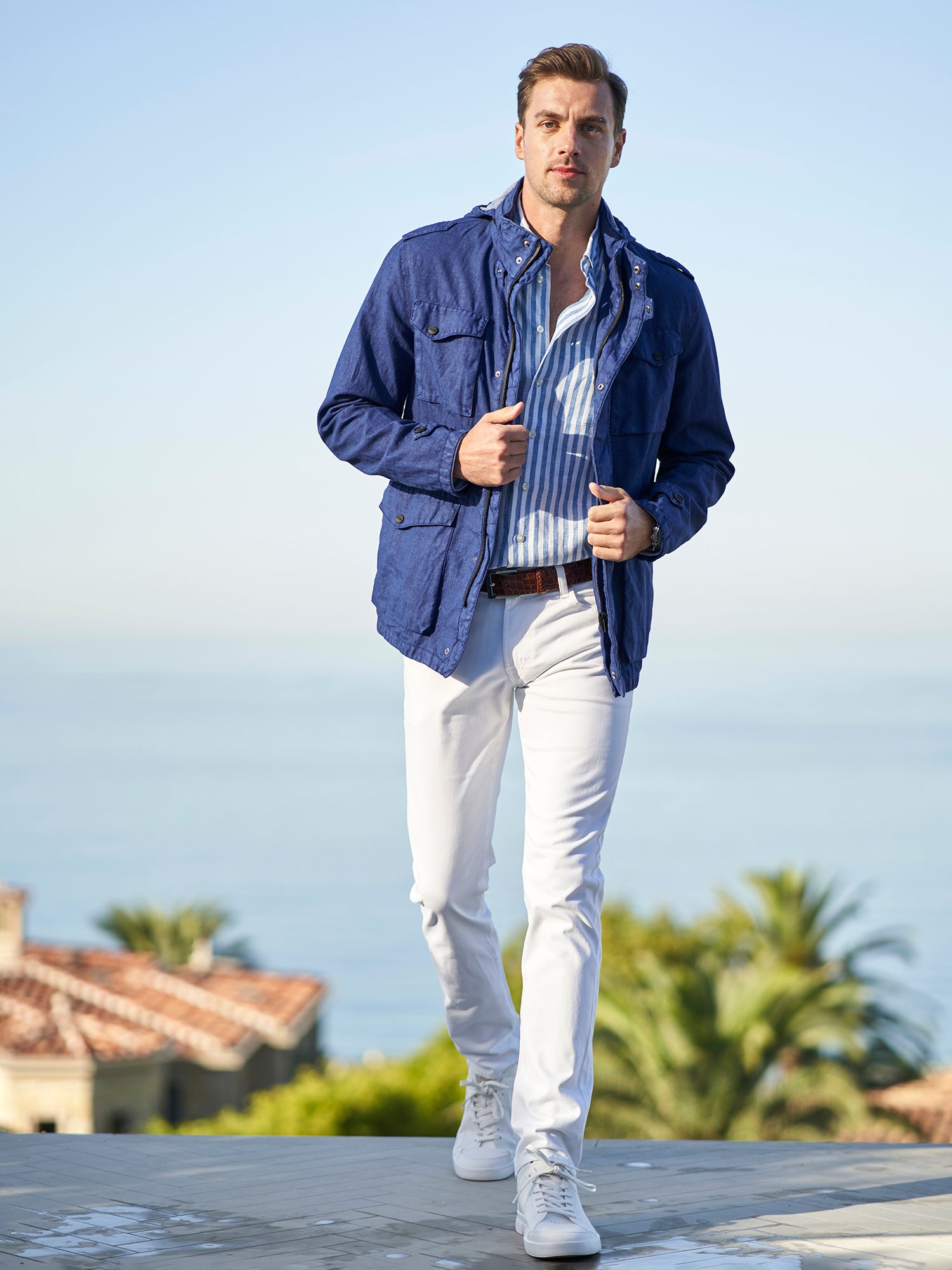 Linen Field Jacket – Gorsuch Linen Field Jacket – Gorsuch