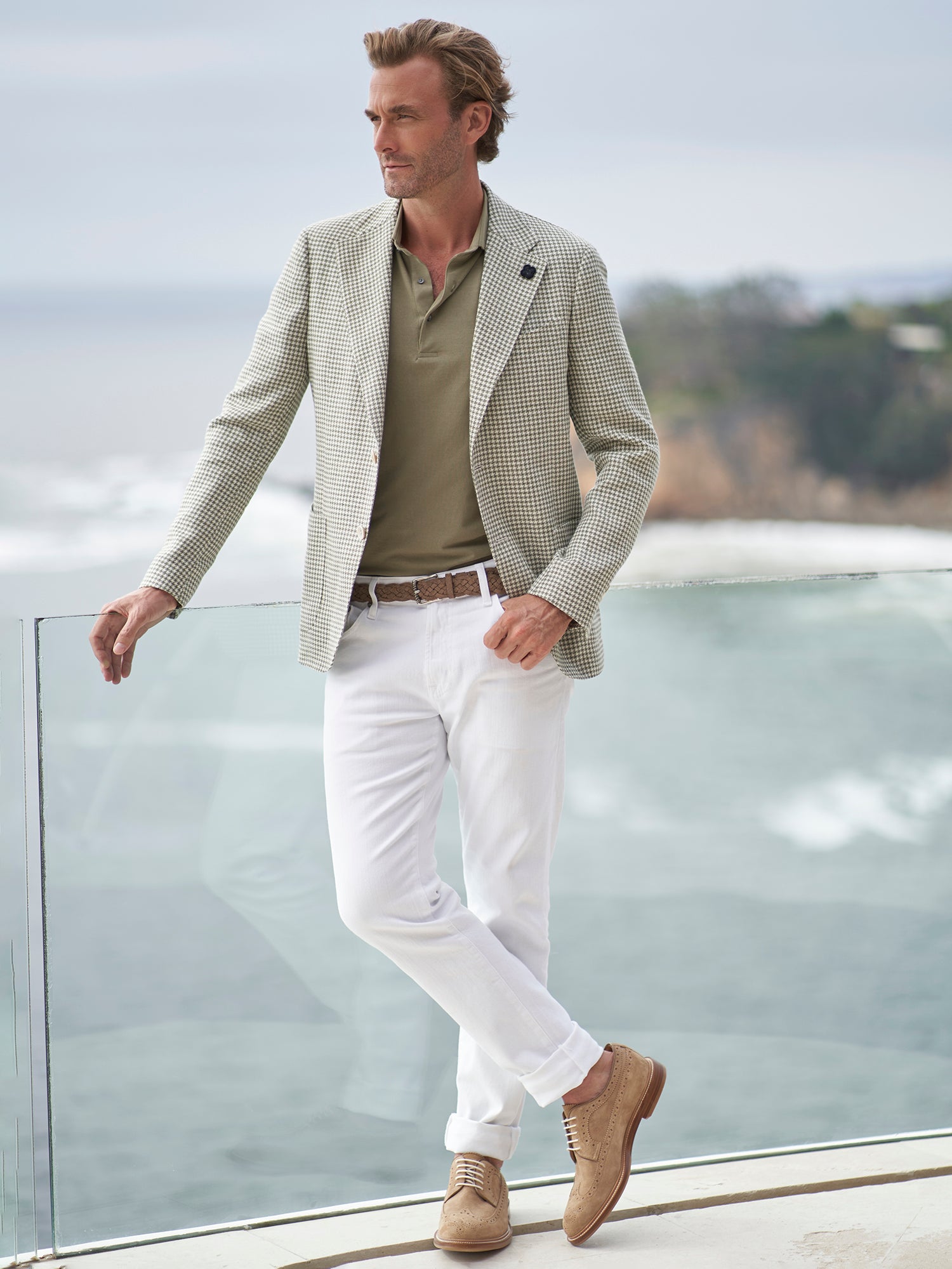 【送料&関税込】Herno Beige Blazer PRETTYGARDEN Women's Spring Fall Business Casual Blazers