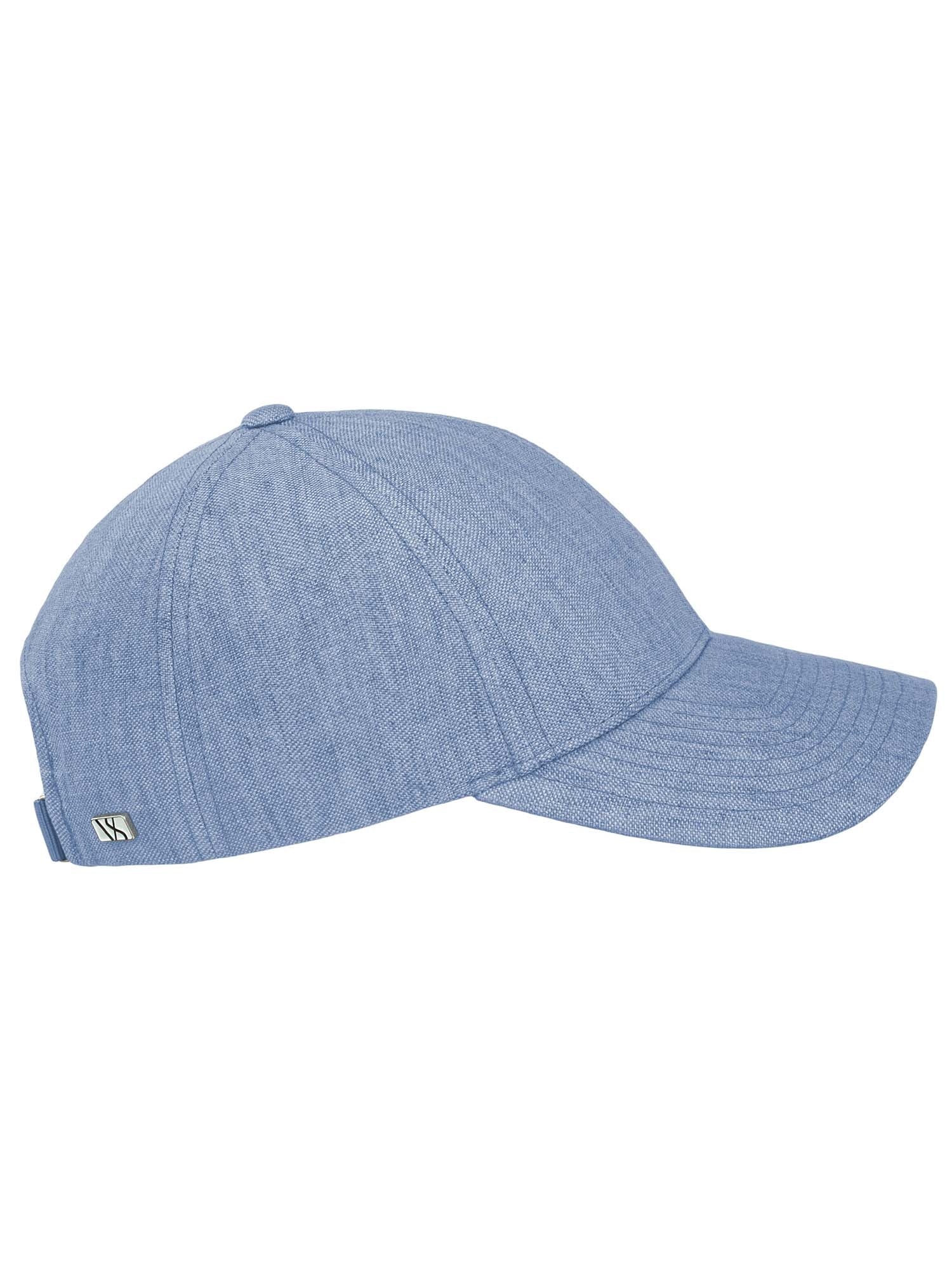 Linen Structured Cap Azure Blue – Gorsuch