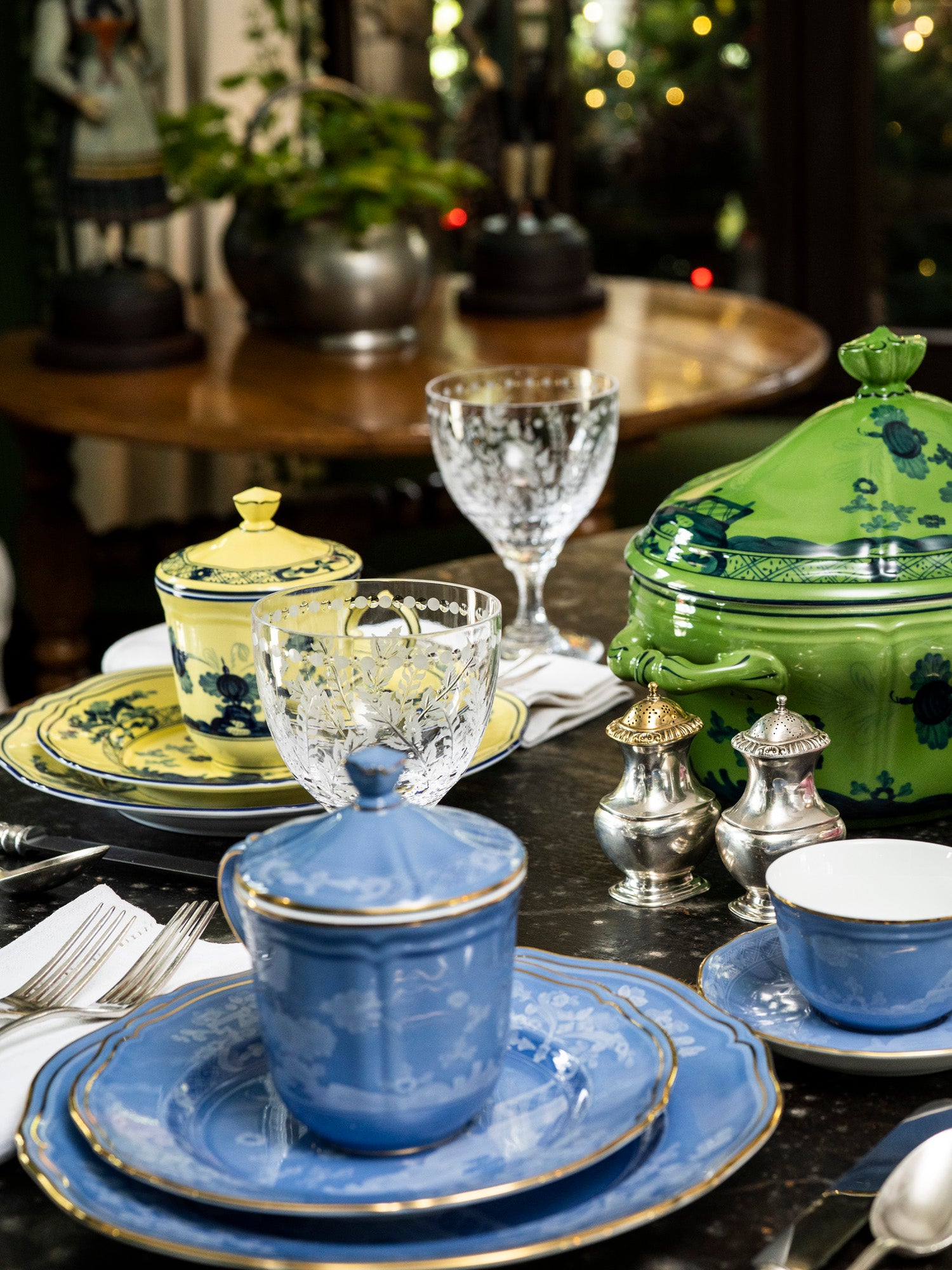 Richard Ginori Oriente Italianoチプリア 27cm Bonadea | Ginori 1735 | Oriente Italiano Dinner Plate Cipria