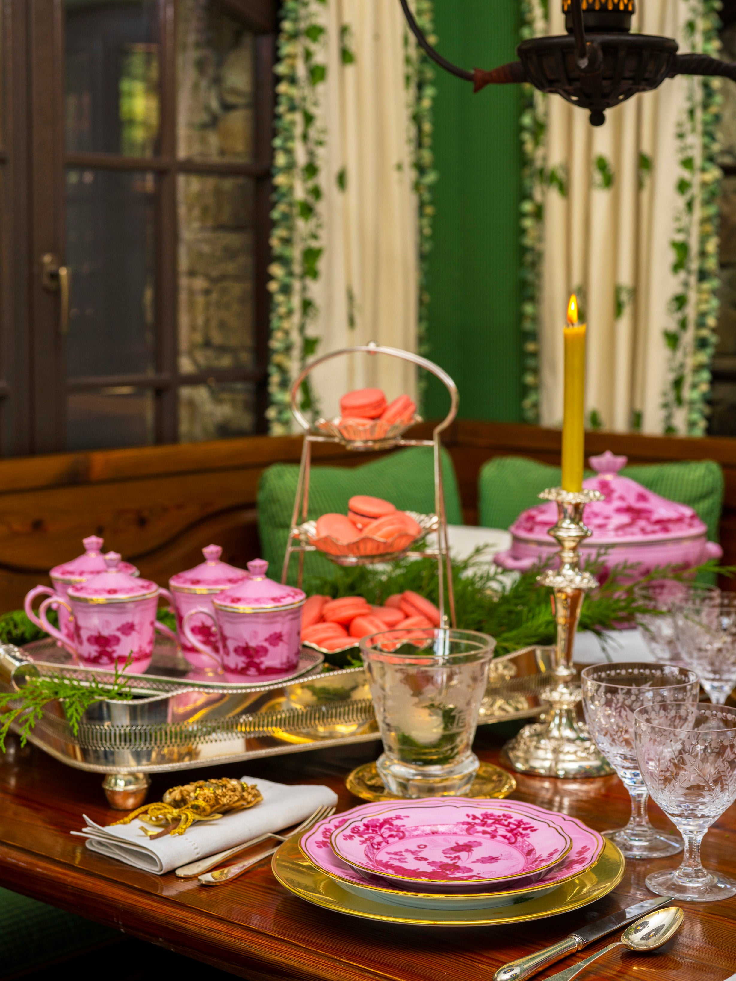 食器 rosa Oriente Italiano Tea Cup And Saucer – Gorsuch
