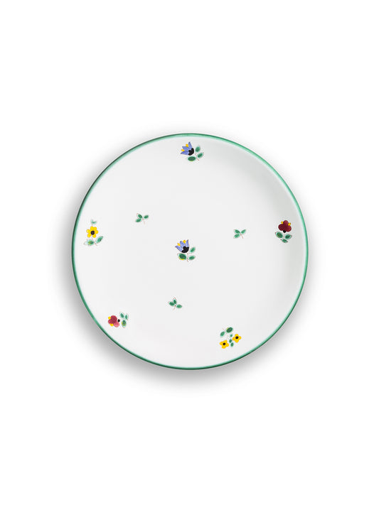 Alpine Flowers Salad Plate