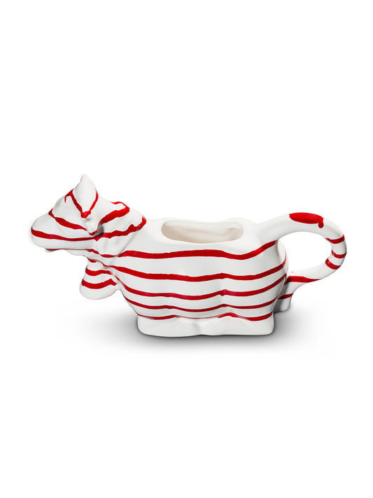 Red Swirl Milk Creamer Cow