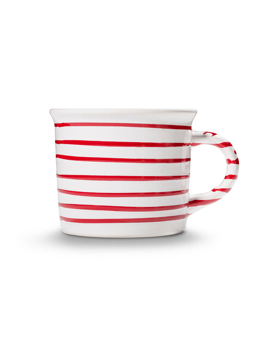 Red Swirl Coffee Mug