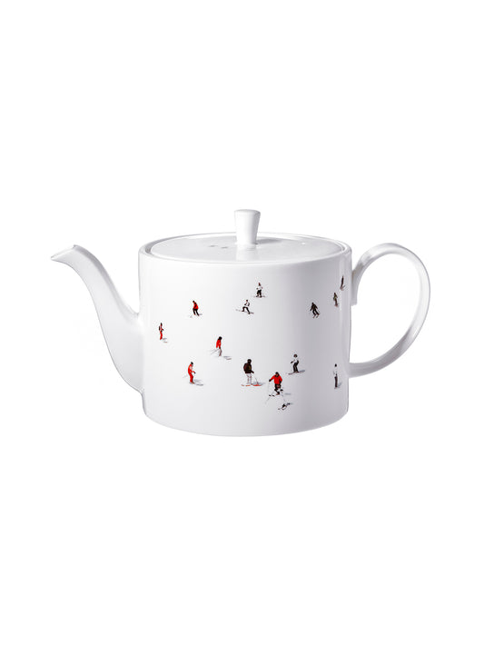 Skier Teapot Large