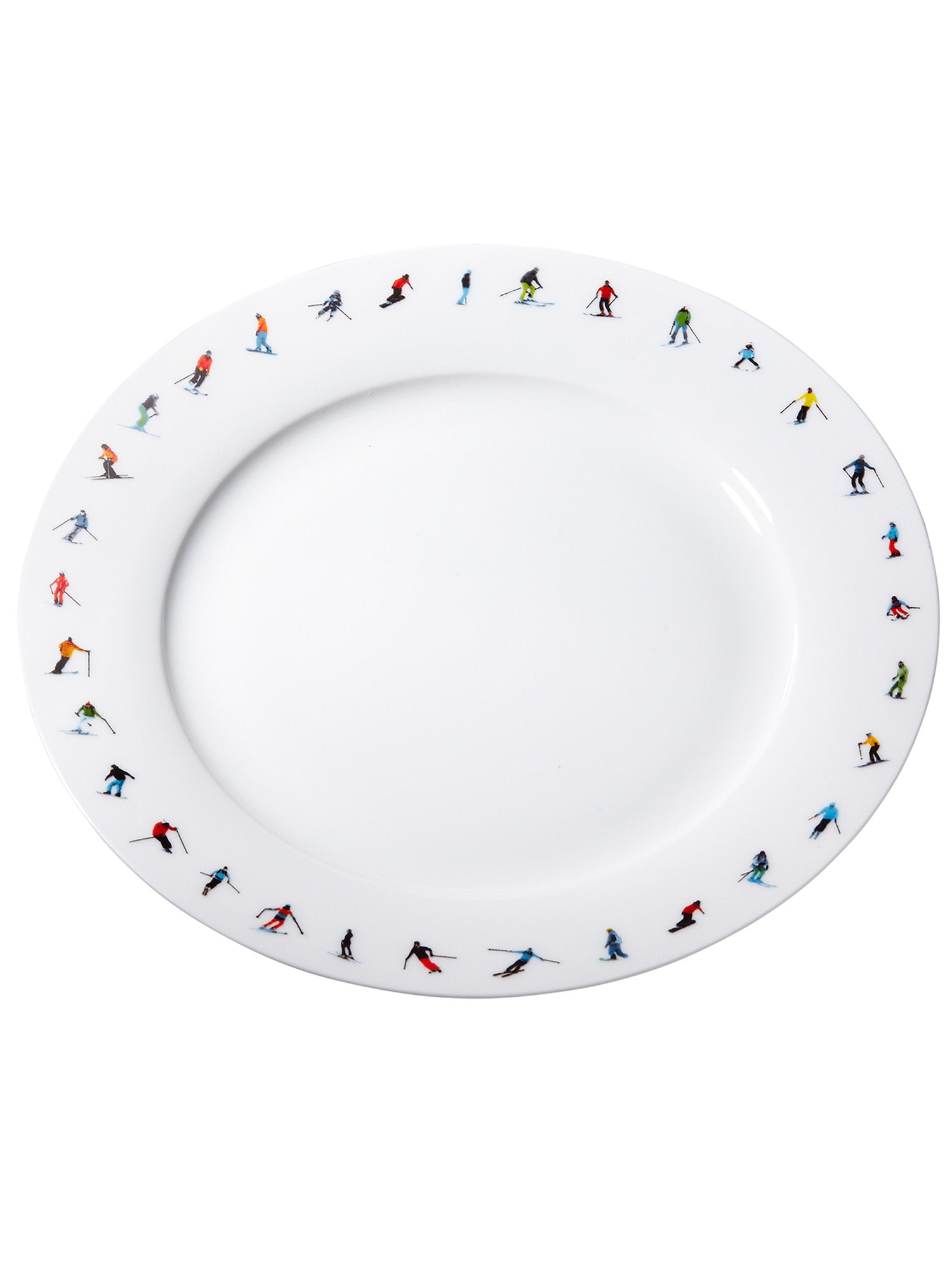 Ski Chain Dinner Plate