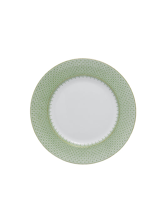 Apple Green Lace Salad Plate