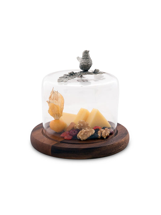 Bird Glass Cheese Dome