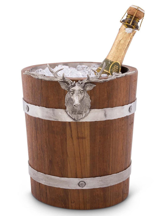 Elk Wood Ice Bucket