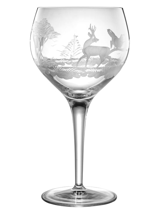 Stag Red Wine Glass