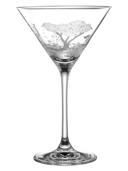 Stag Martini Glass