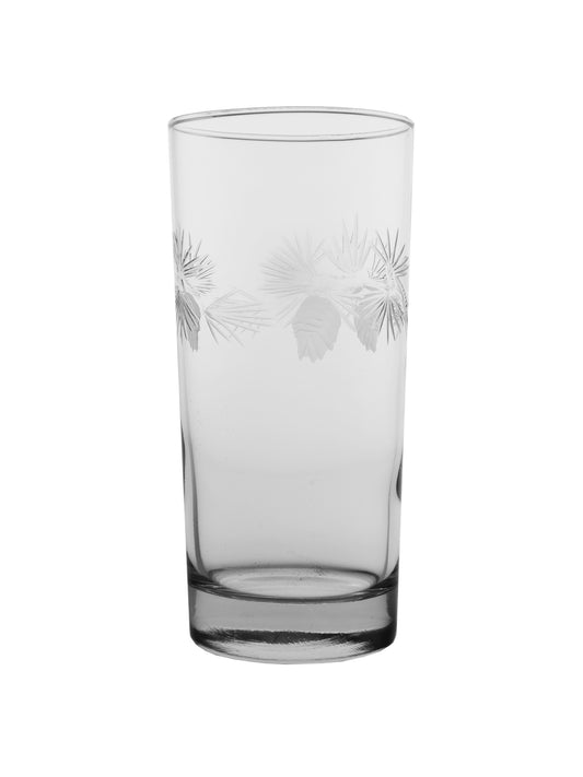 Pinecone Highball Glass