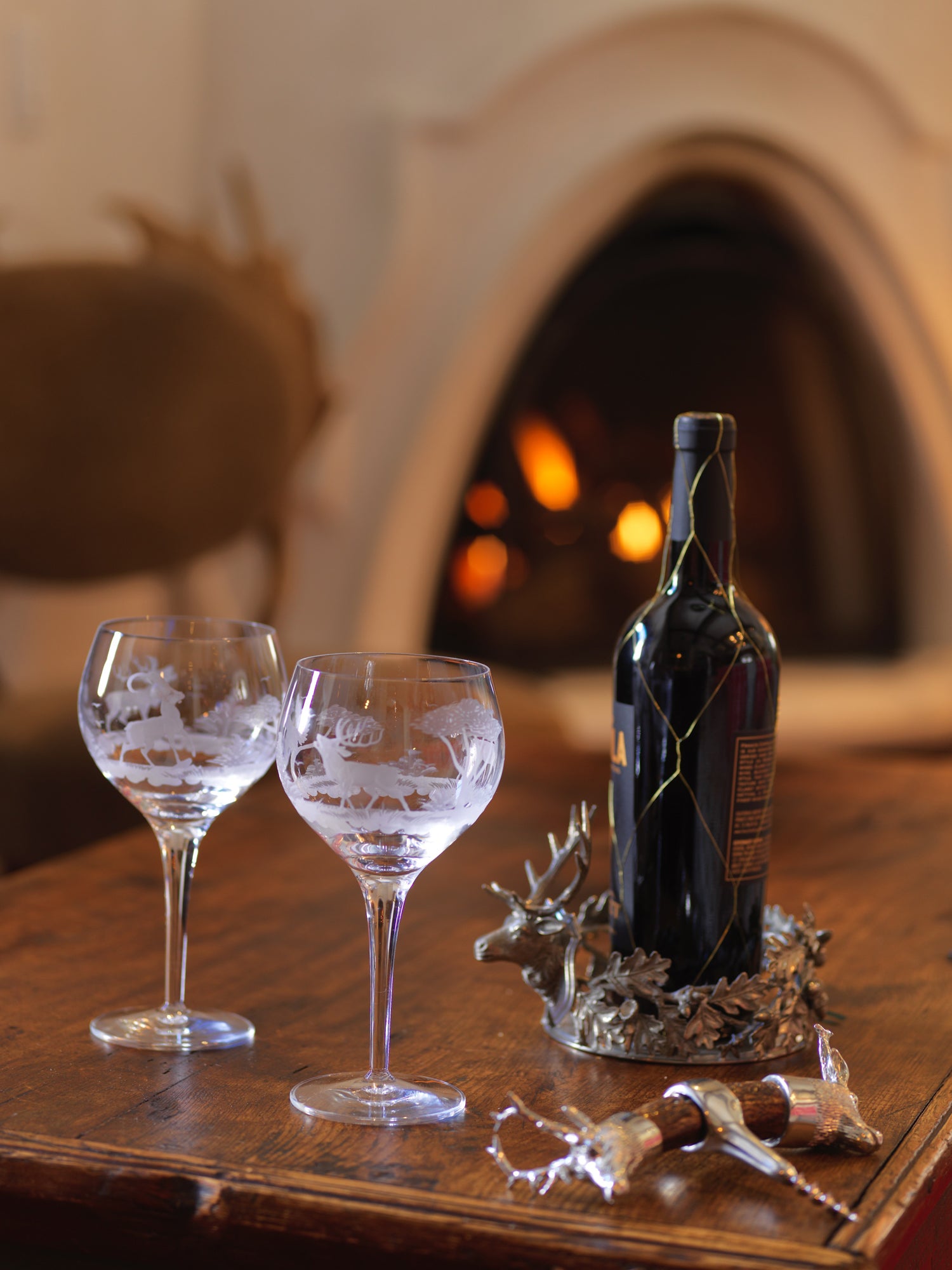 Stag Wine Coaster – Gorsuch
