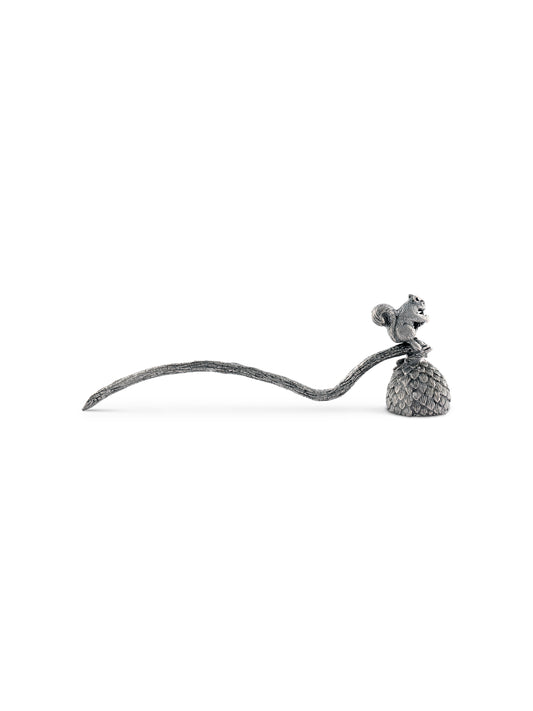 Pewter Squirrel Candle Snuffer