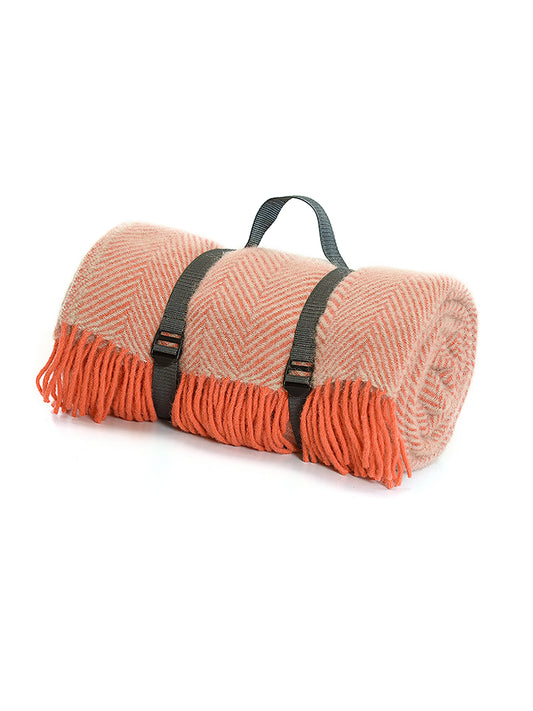 Herringbone Polo Picnic Blanket