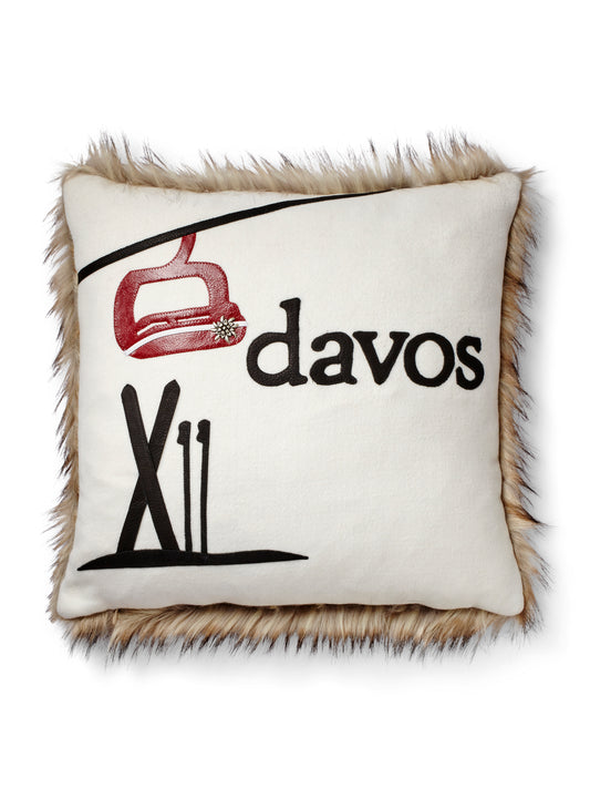 Davos Faux Fur Pillow