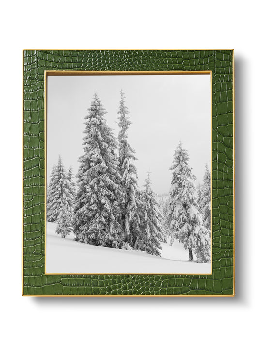 Classic Croc Leather Frame 8X10