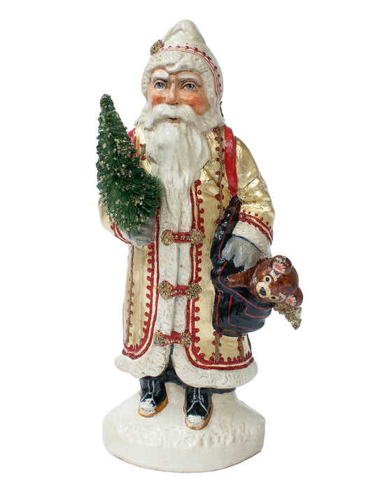 11" Gold Father Santa