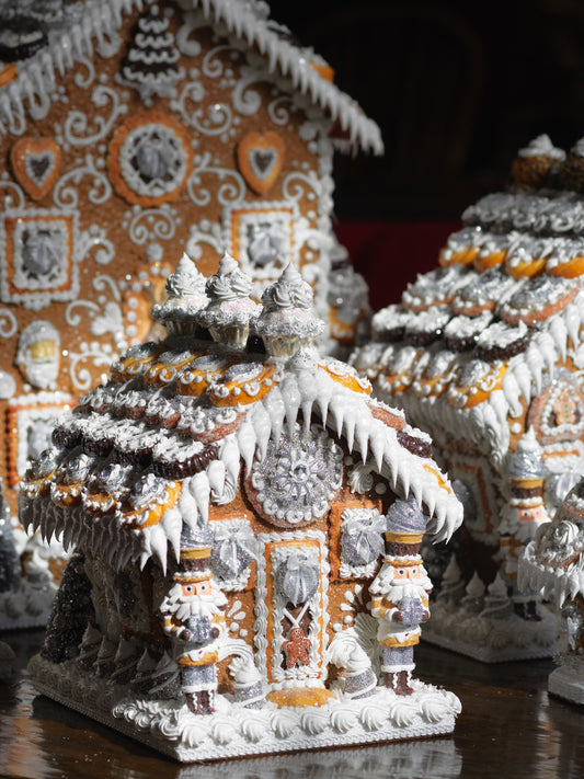 Frost White Gingerbread House