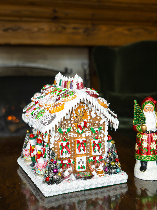 Traditional Gingerbread House