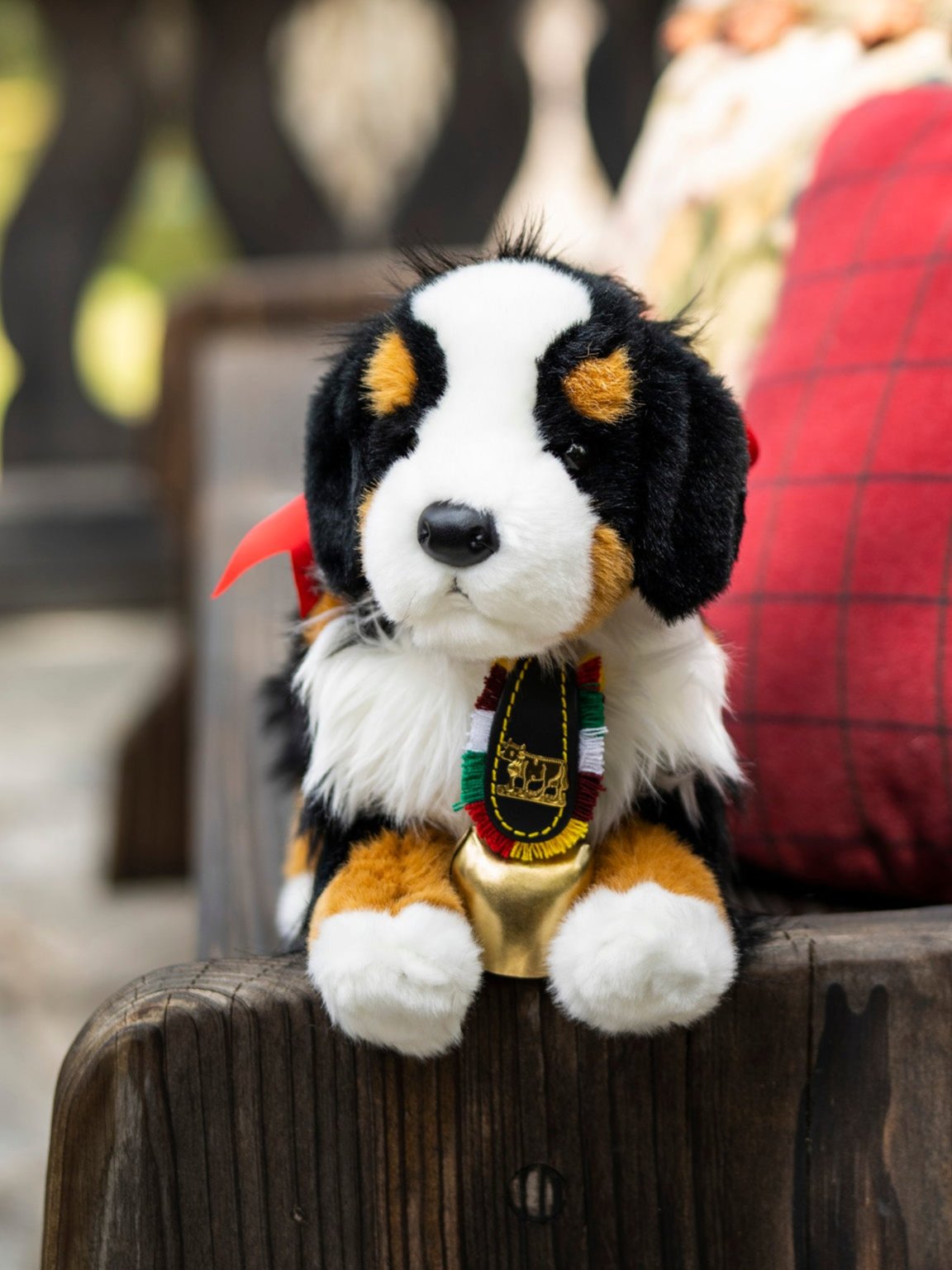 EXCELLENT FIRST　ハスキーぬいぐるみ　全長約55cm Bernese Ben With Bell Stuffed Animal – Gorsuch