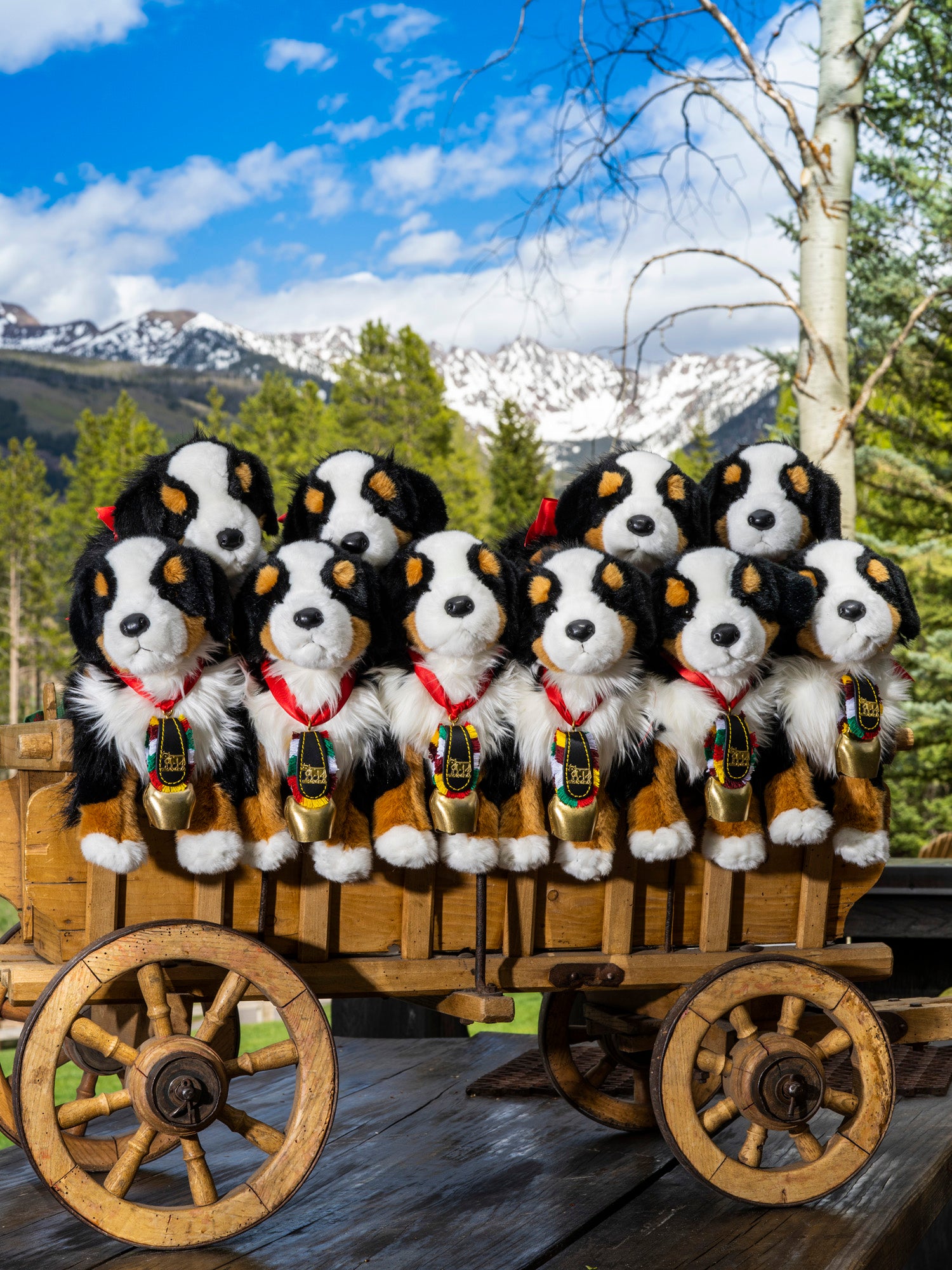 Bernese Ben With Bell Stuffed Animal – Gorsuch