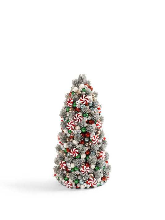 12" Peppermint Christmas Tree