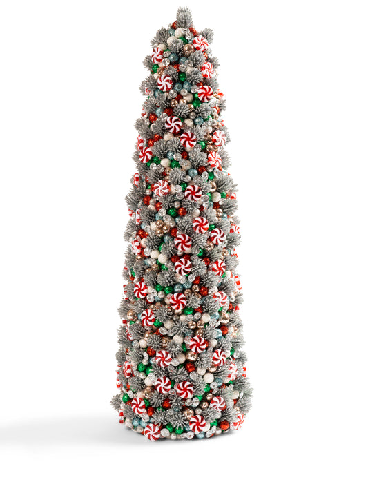 24" Peppermint Christmas Tree