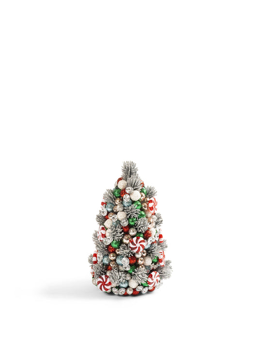 7" Peppermint Christmas Tree