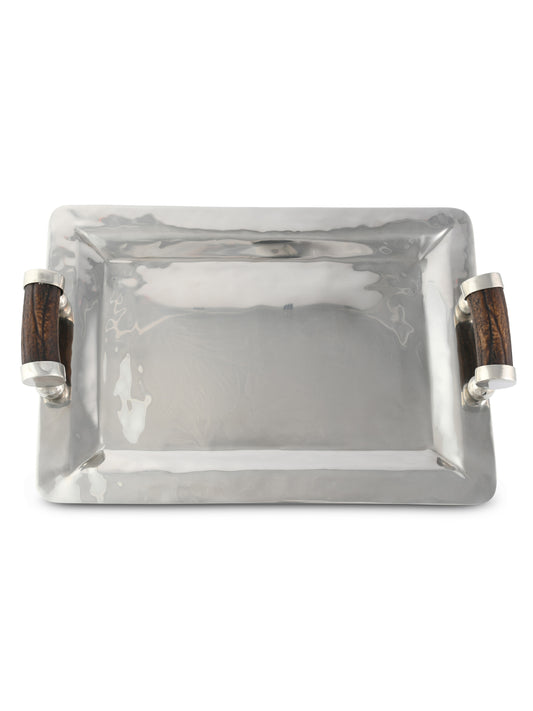 Pewter Antler Serving Tray