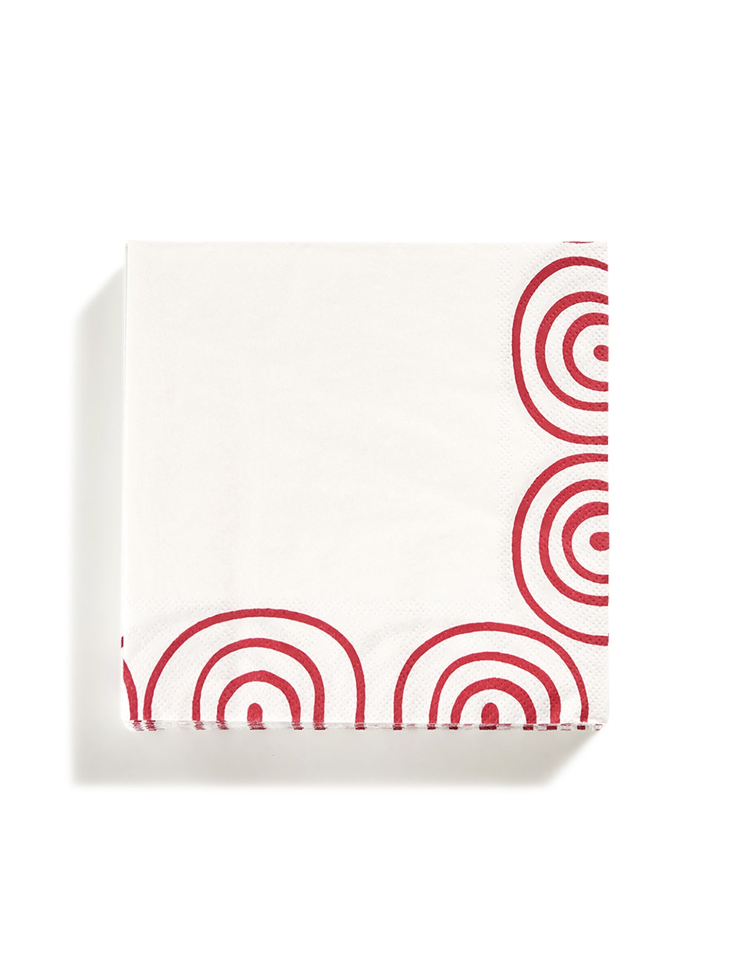Red Swirl Napkins