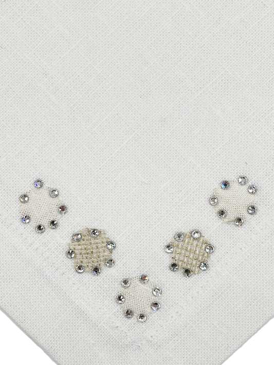 Rhinestone Dot Cocktail Napkin