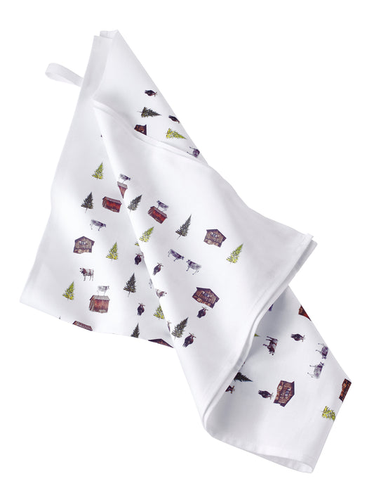Summer Alpine Tea Towel
