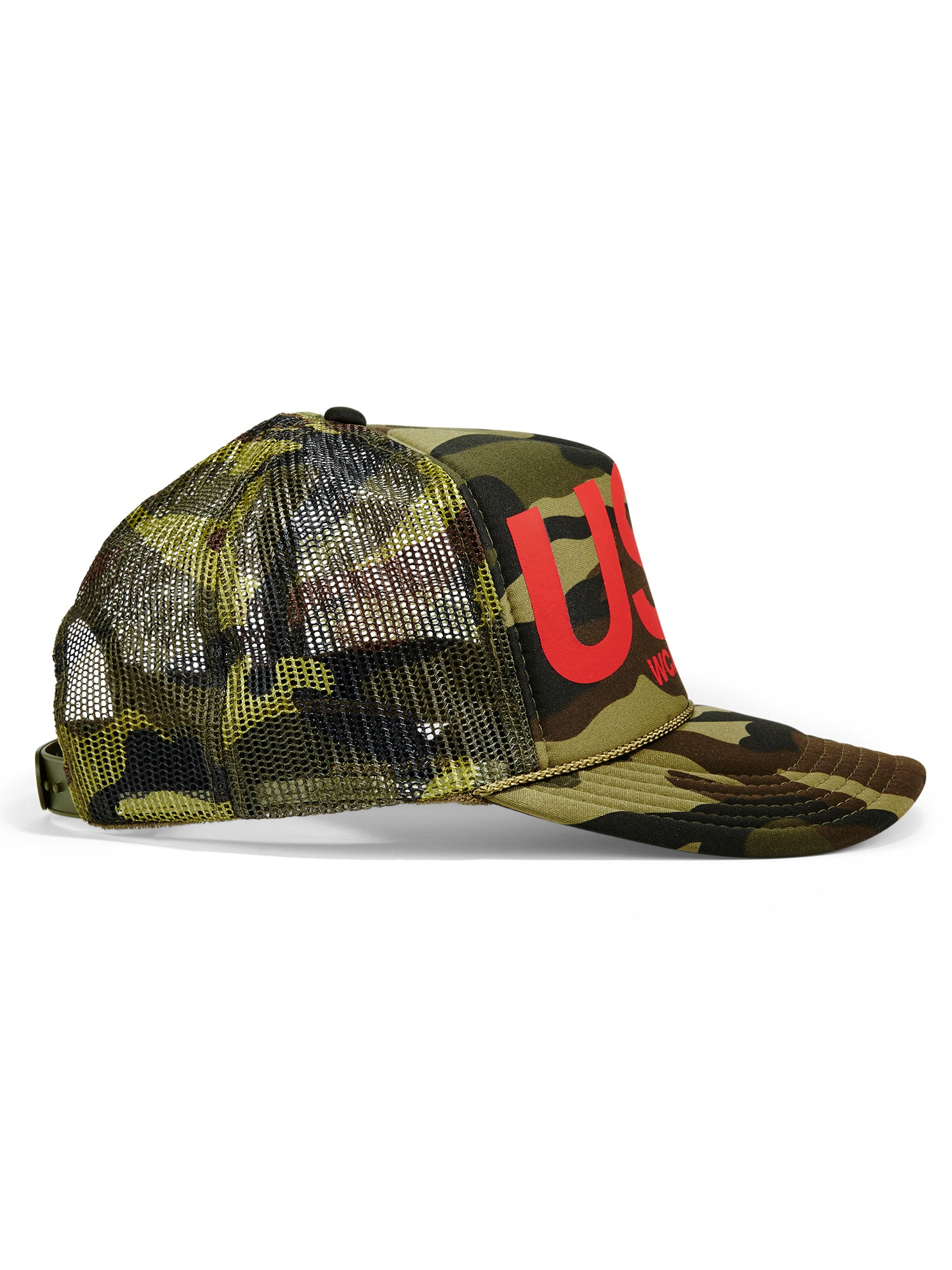 OLIVE CAMO RED